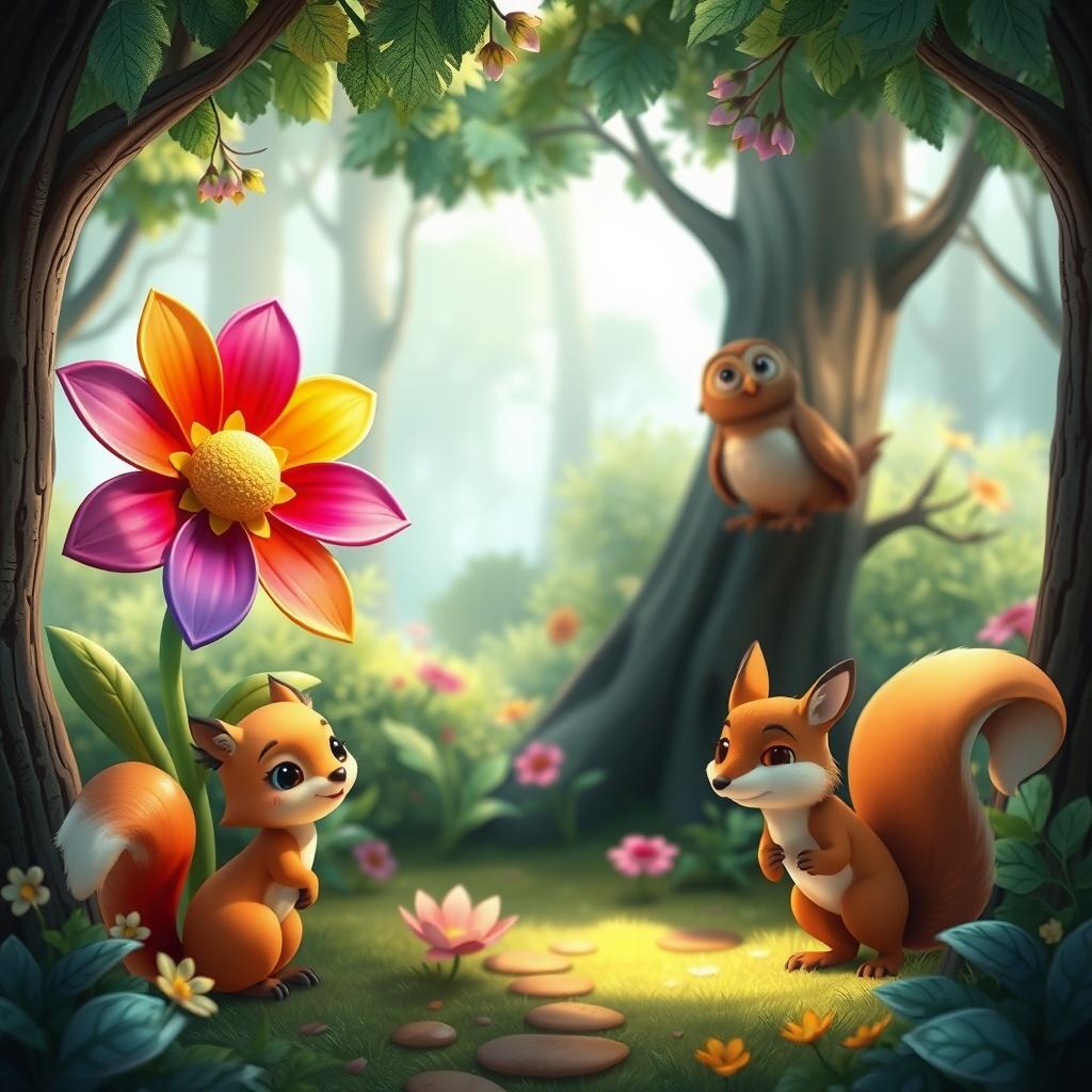 The Quest for the Rainbow Flower
