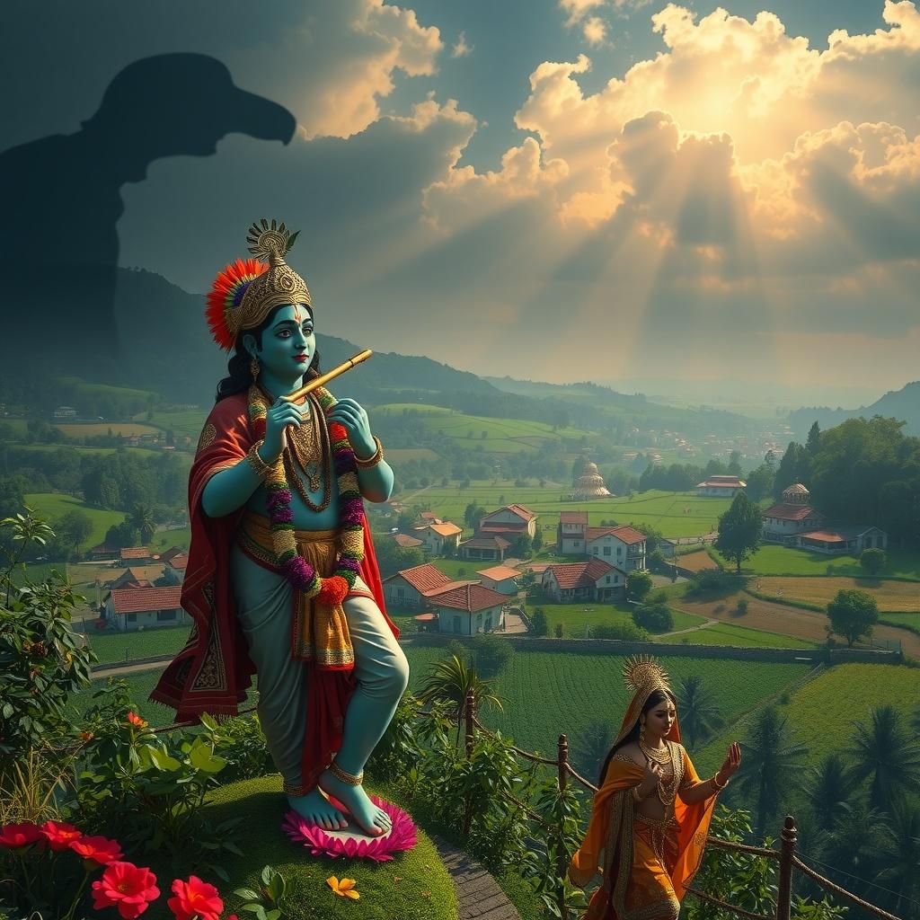 Krishna and the Shadow of Vrindavan