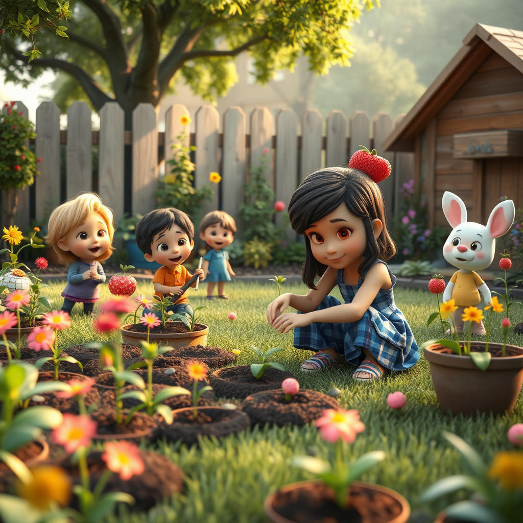 Gigi and the Garden of Growing Things