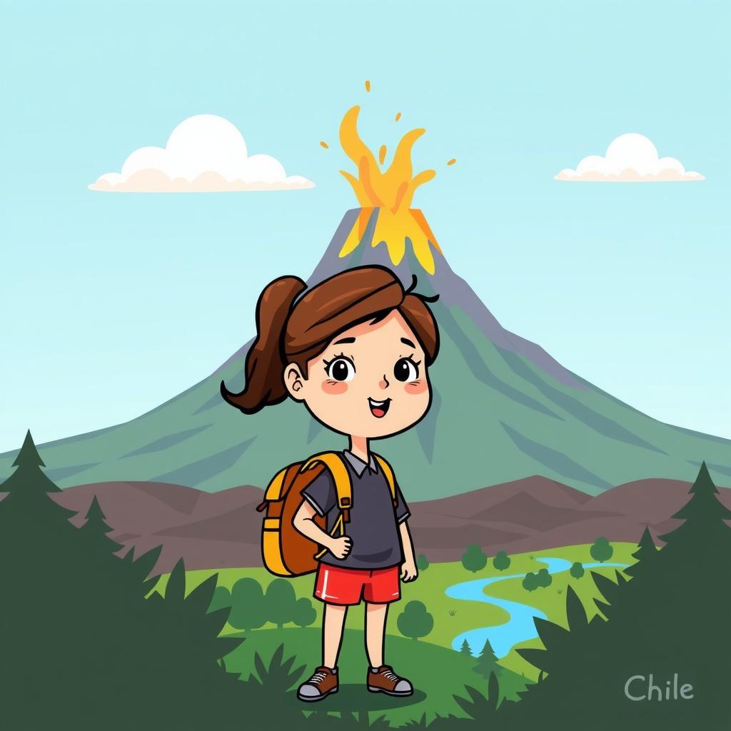 The Girl and the Volcano