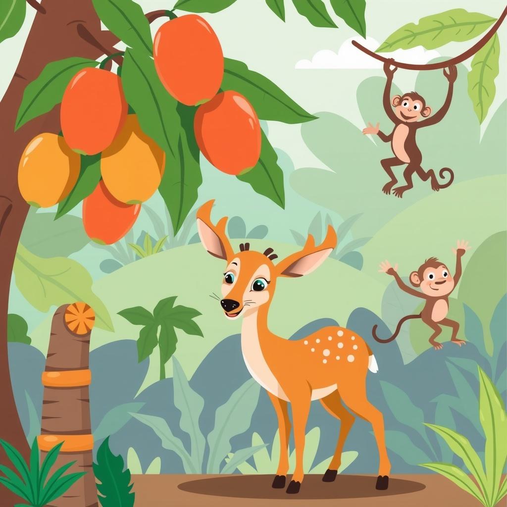 The Clever Kancil and the Arrogant Monkey