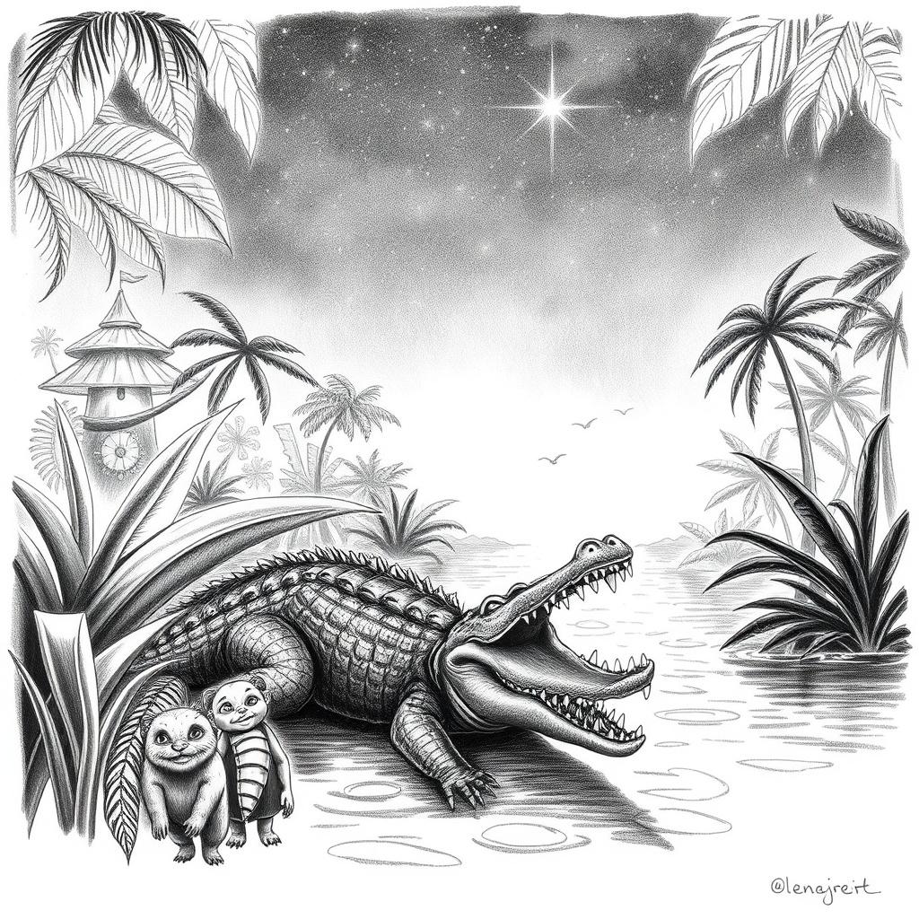 The Crocodile Who Forgot How to Smile