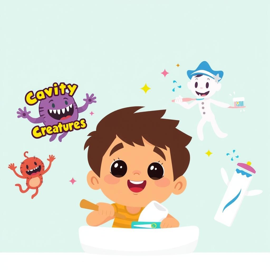 Captain Clean and the Cavity Creatures