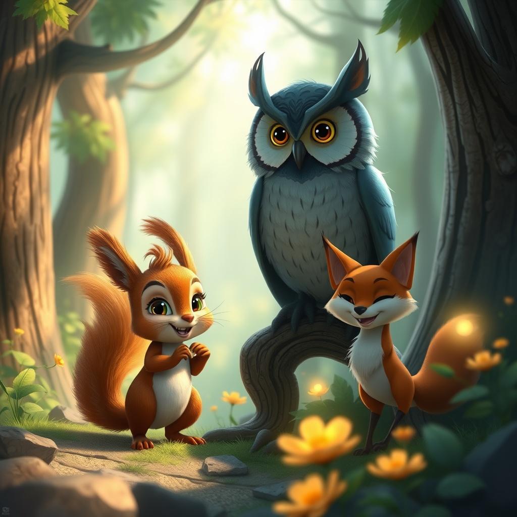 The Adventures in the Enchanted Forest