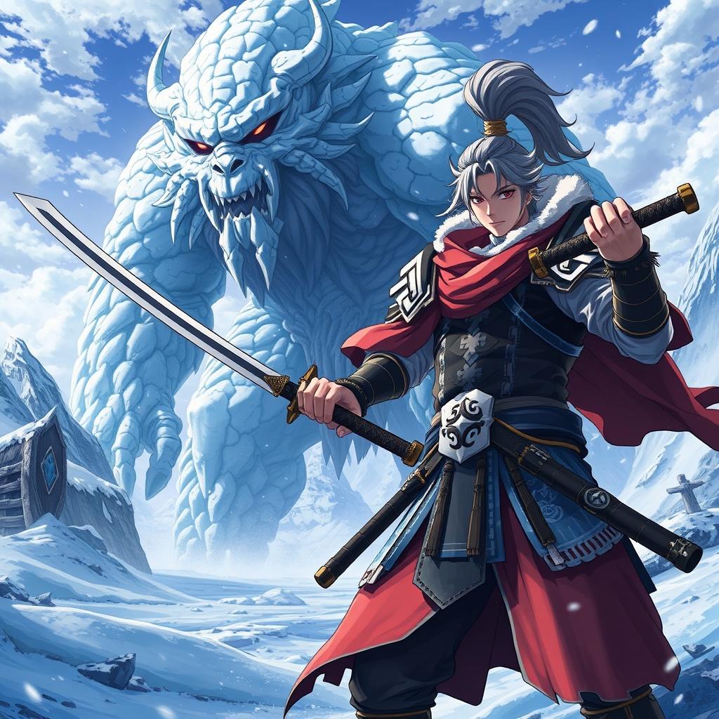 The Frozen Battle: A Tale of Honor and Instinct