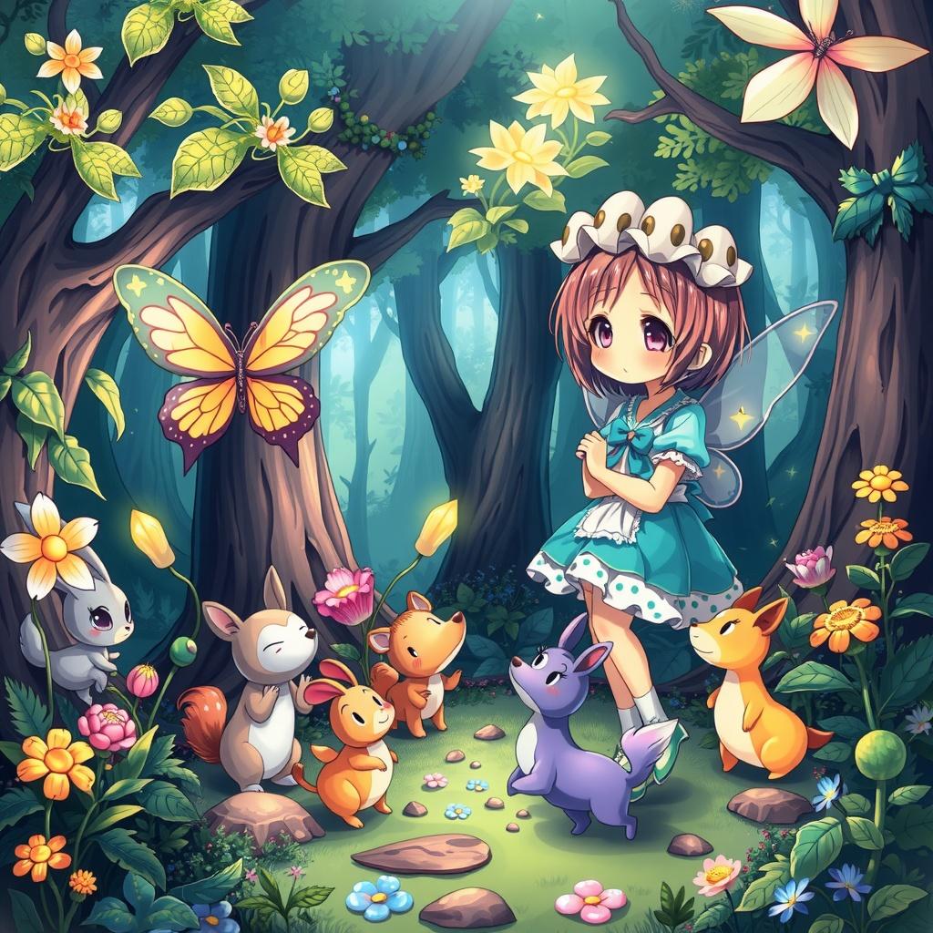 The Enchanted Forest Coloring Adventure