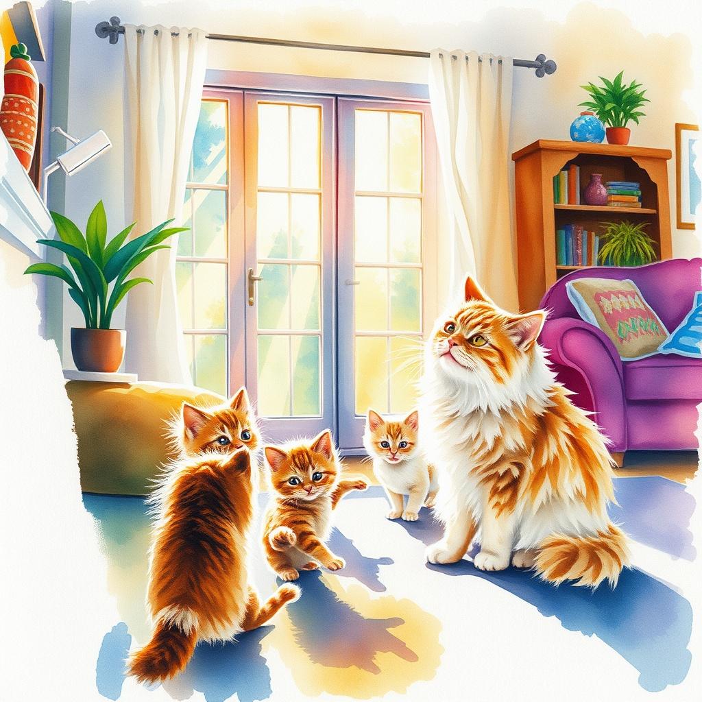 The Adventures of Luna and Her Kittens