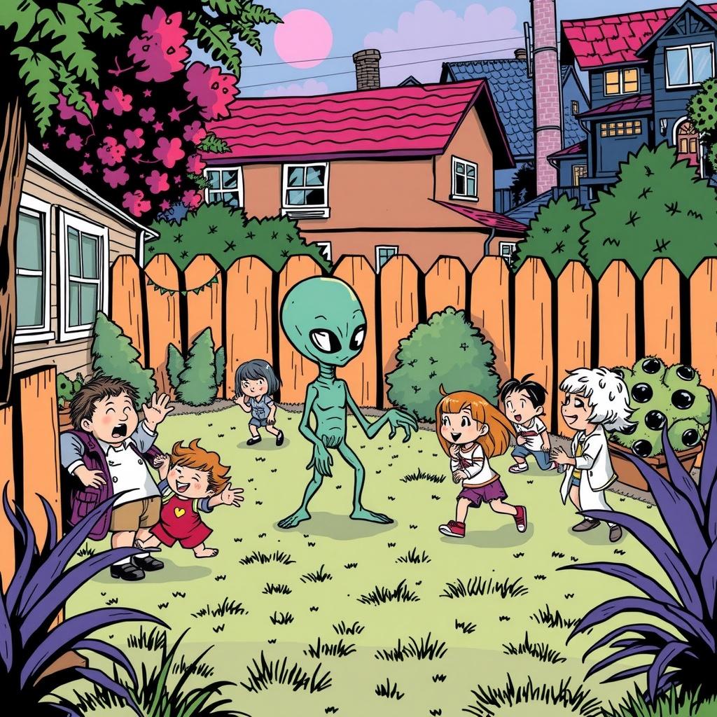 The Alien Babysitter