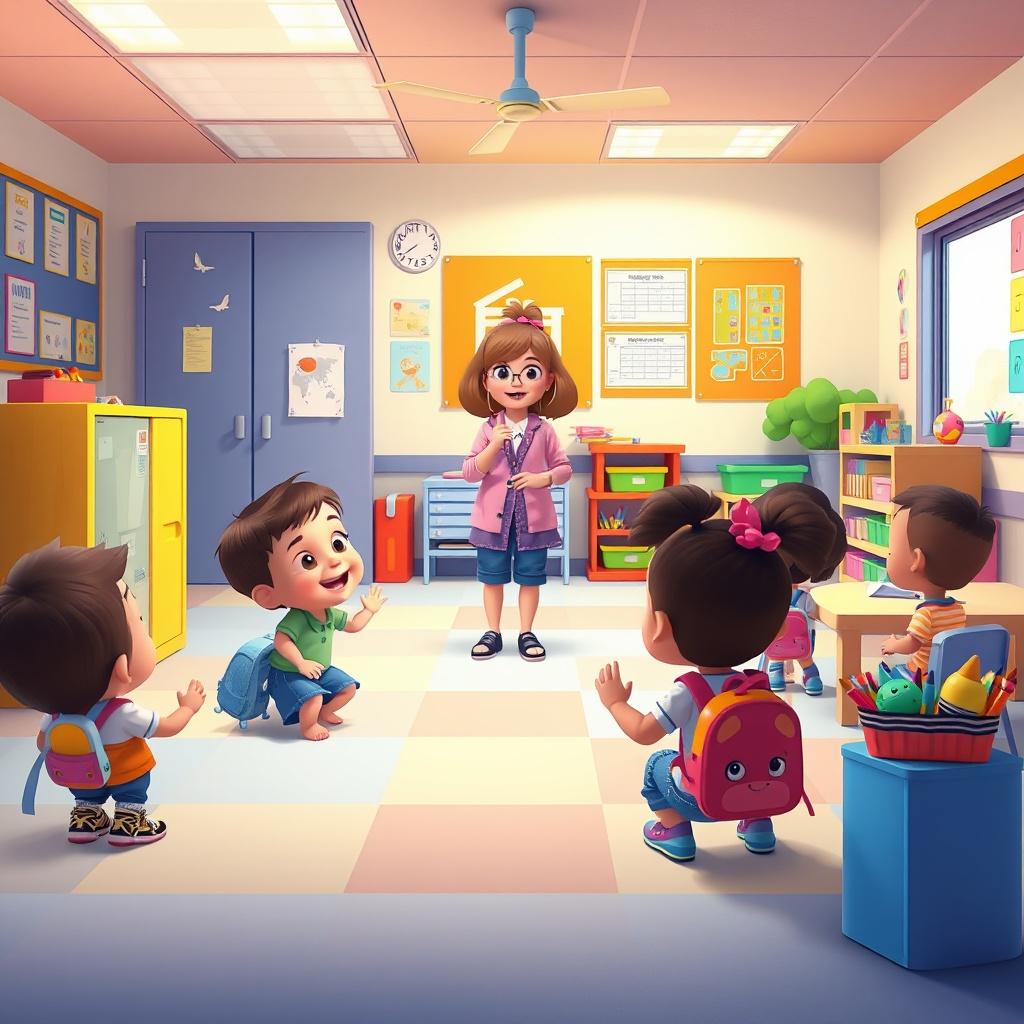 The First Day of Kindergarten