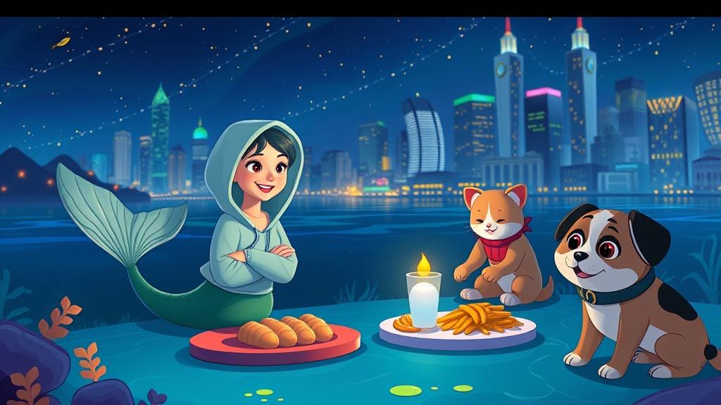 The Mermaid's Secret Adventure