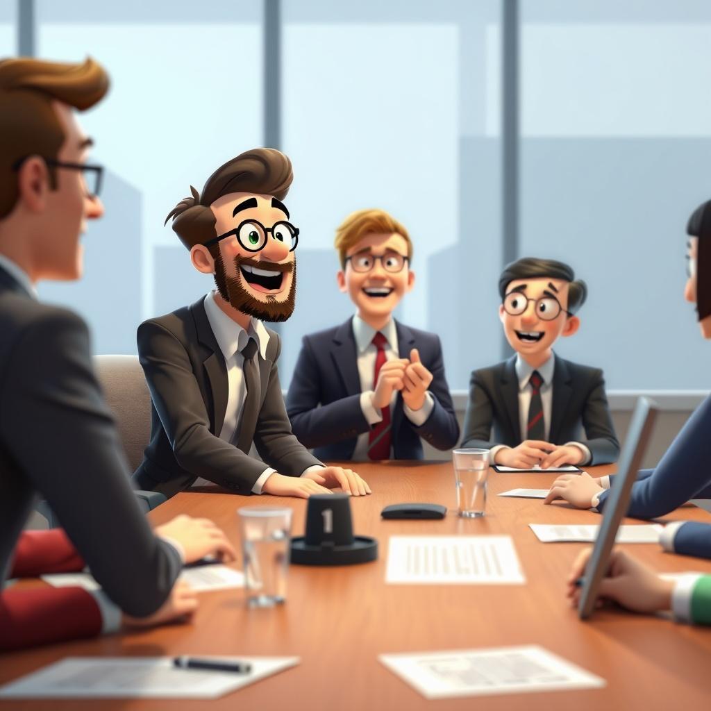 Tickled in the Boardroom