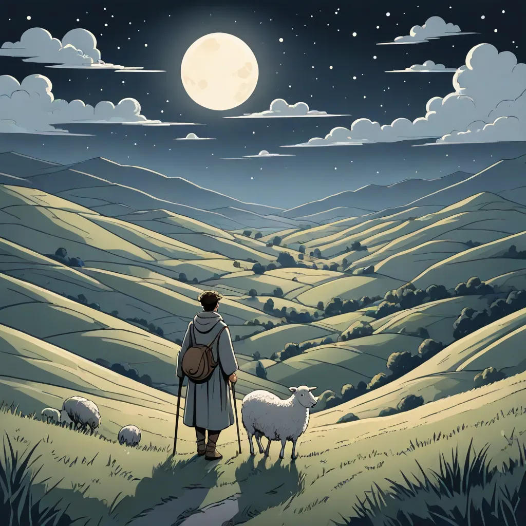 The Little Shepherd and the Lost Sheep