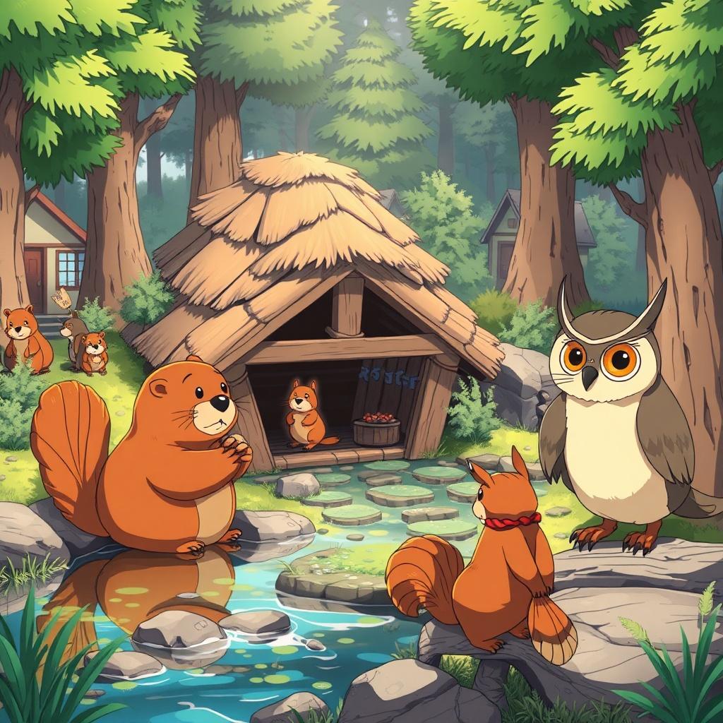 The Beavers' New Home