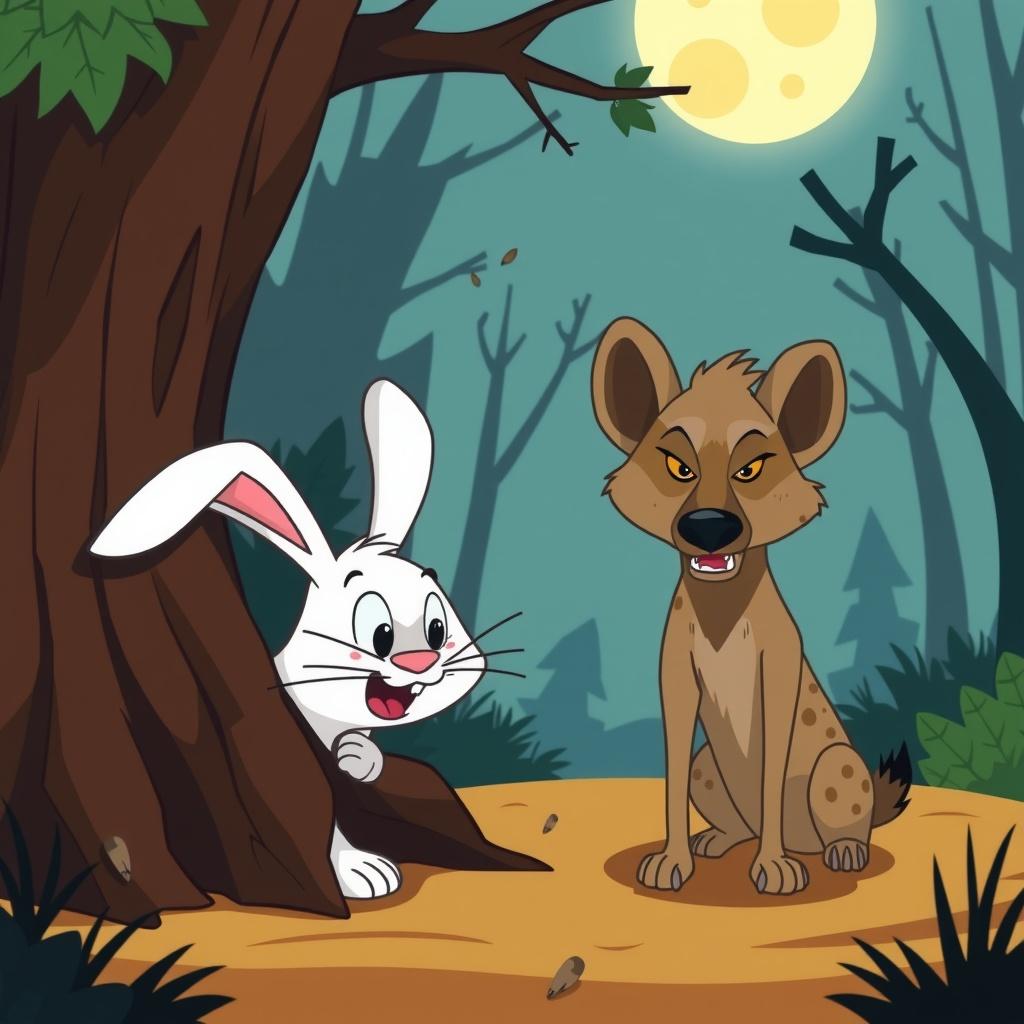 The Tale of the Rabbit and the Hyena