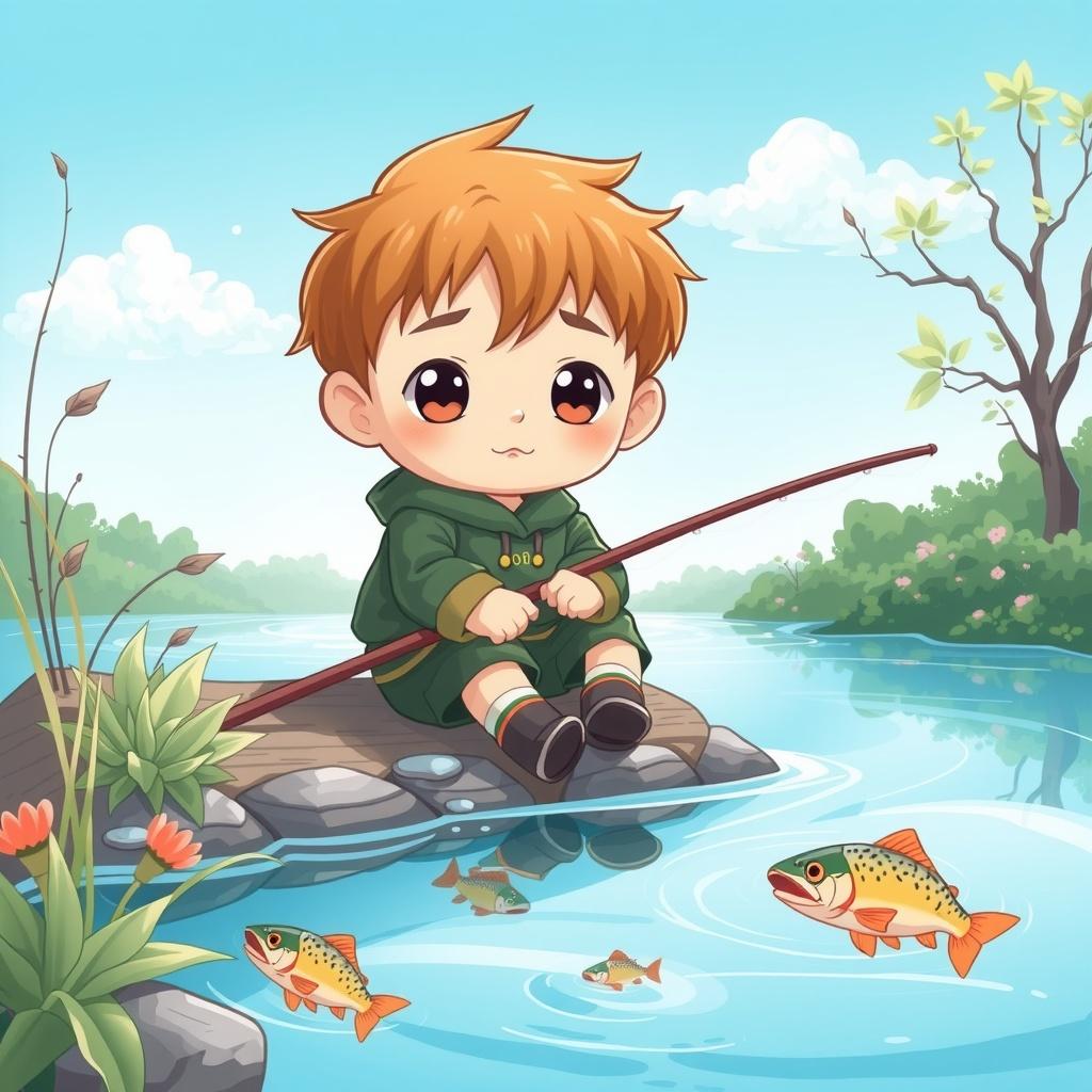 The Boy Who Loved Fishing cover image