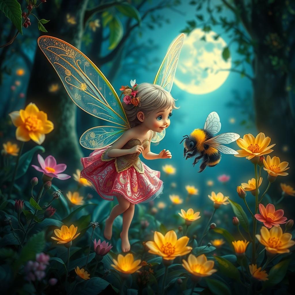 Fleur and the Moonlit Bloom