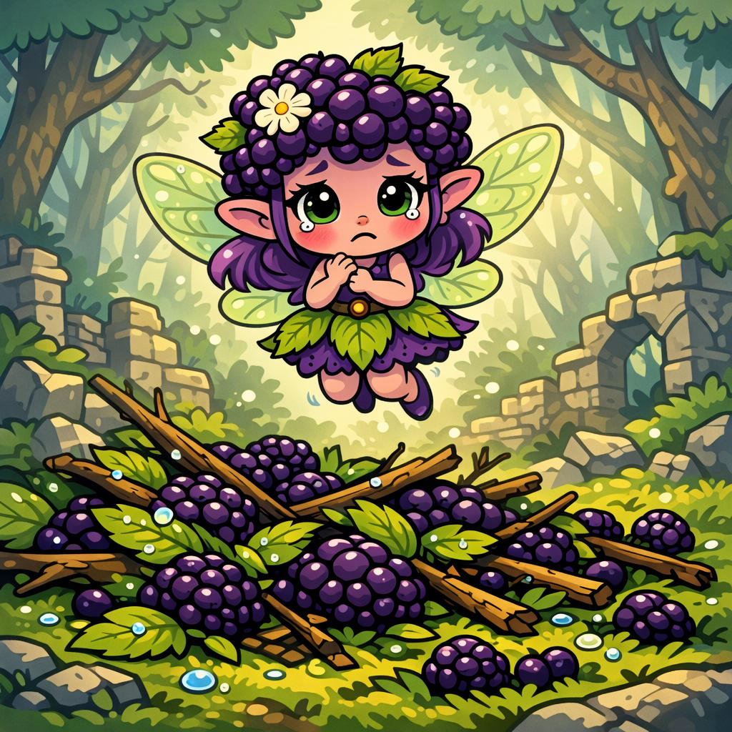 Mora and the Blackberry Bush