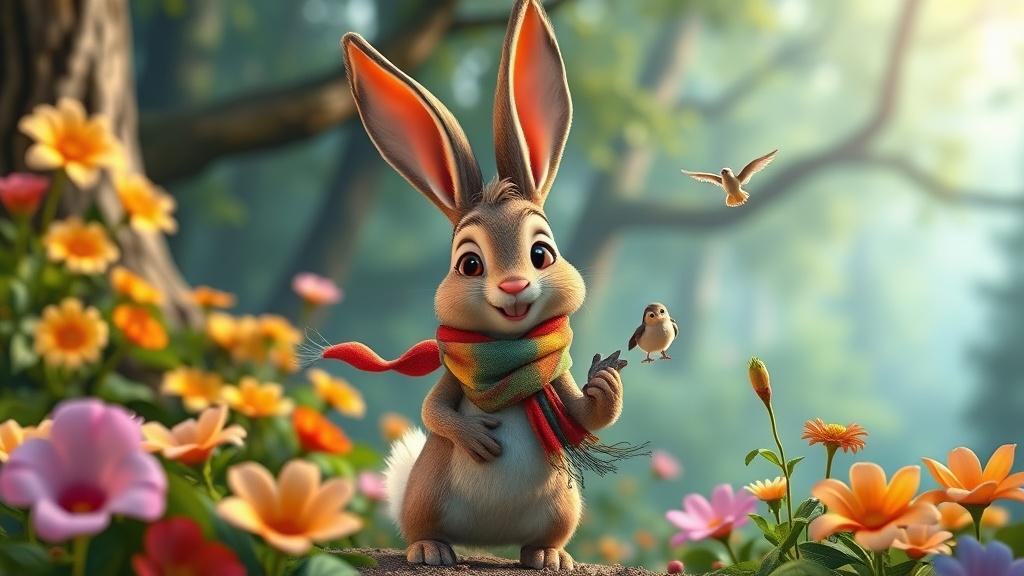 The Adventure of Sparkle the Brave Bunny