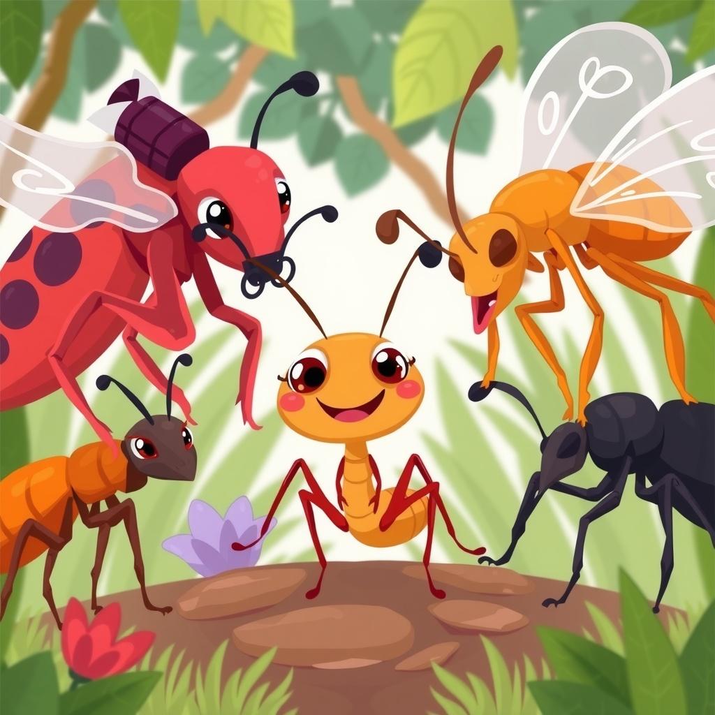 The Journey of the Lost Ant