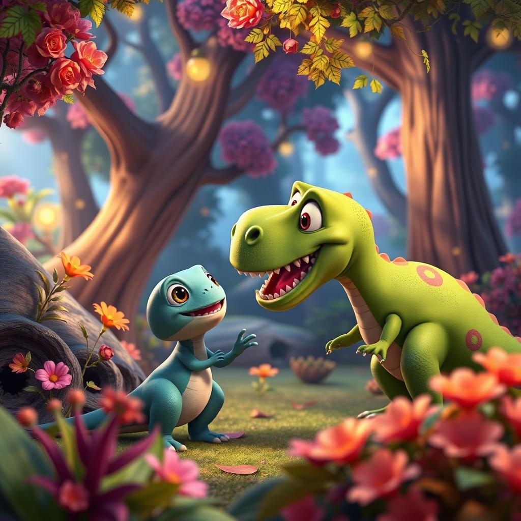Noah and Dino's Enchanted Adventure cover image