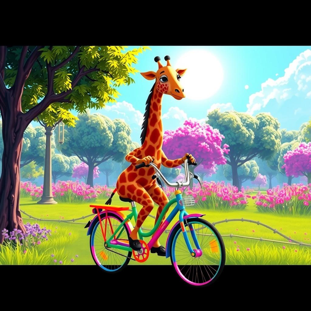 The Biking Giraffe Adventure