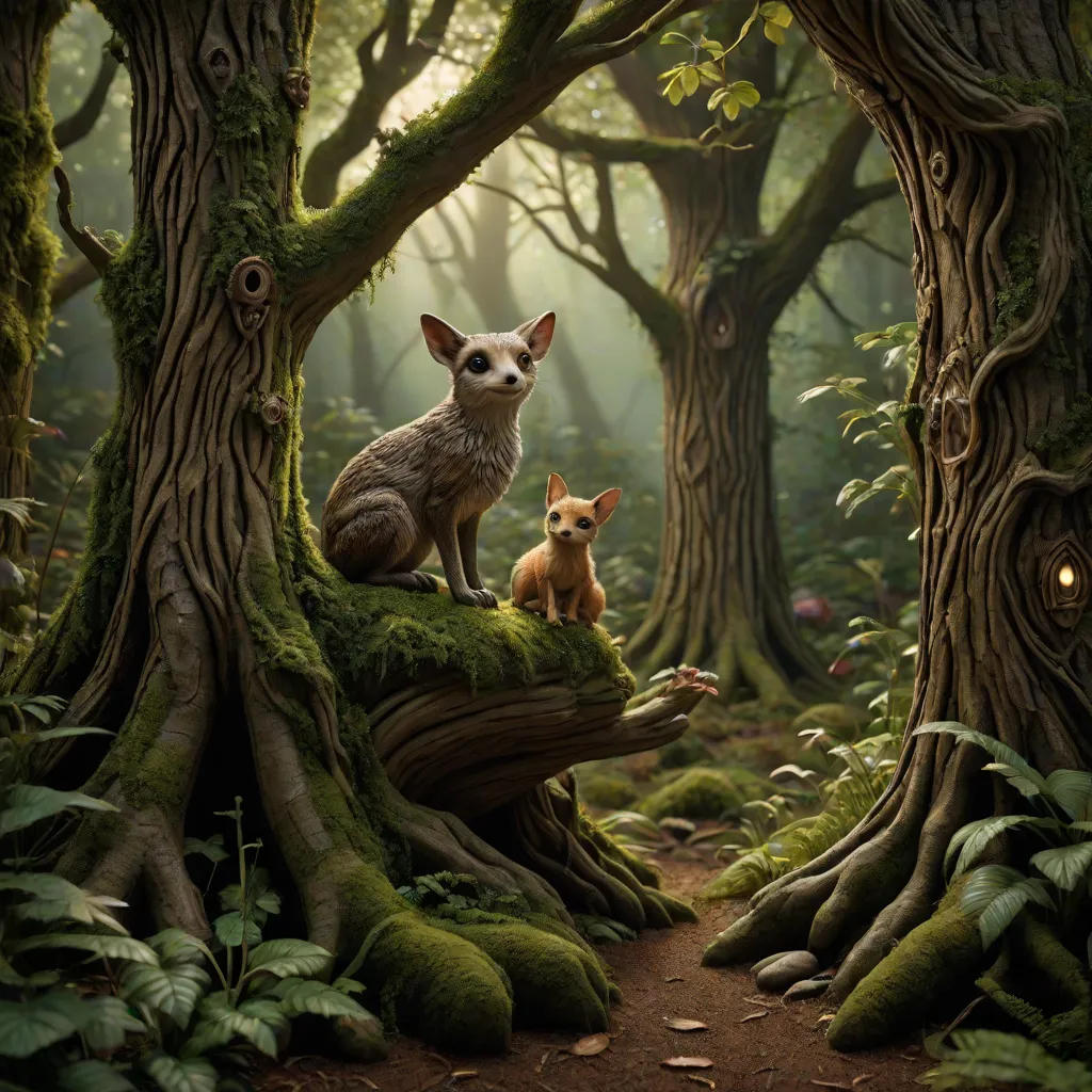 Leah's Adventures in the Enchanted Forest