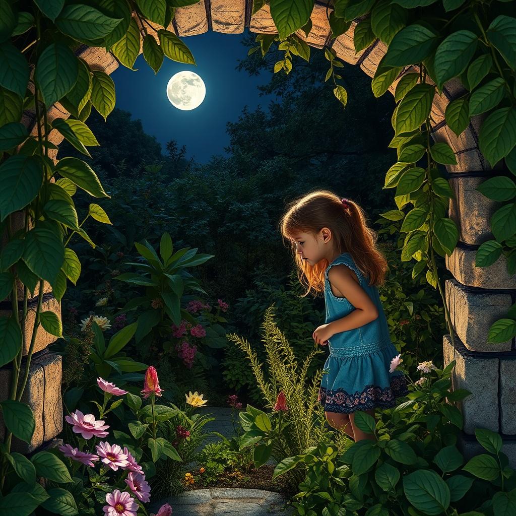 The Moonlit Garden