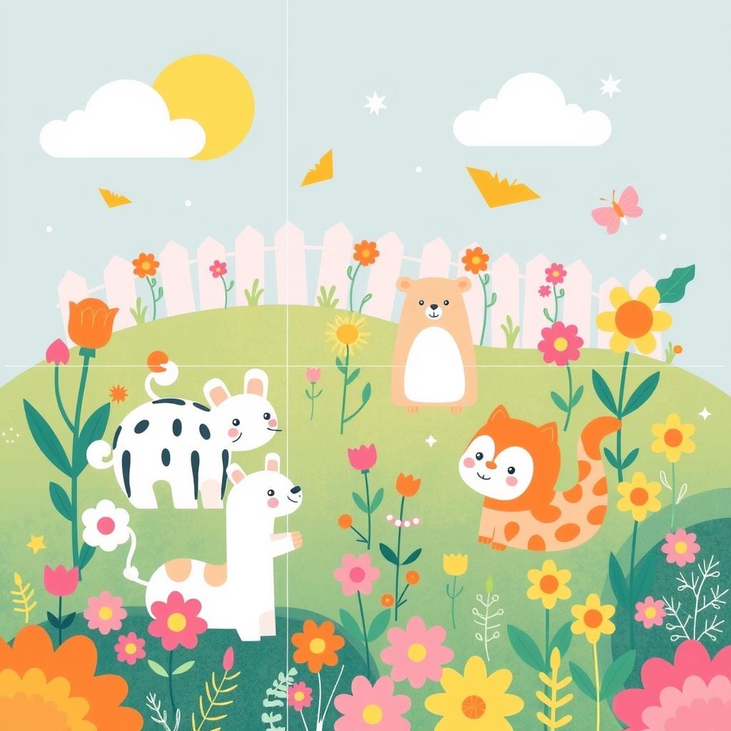 Pony Boy and Harper's Garden Adventure