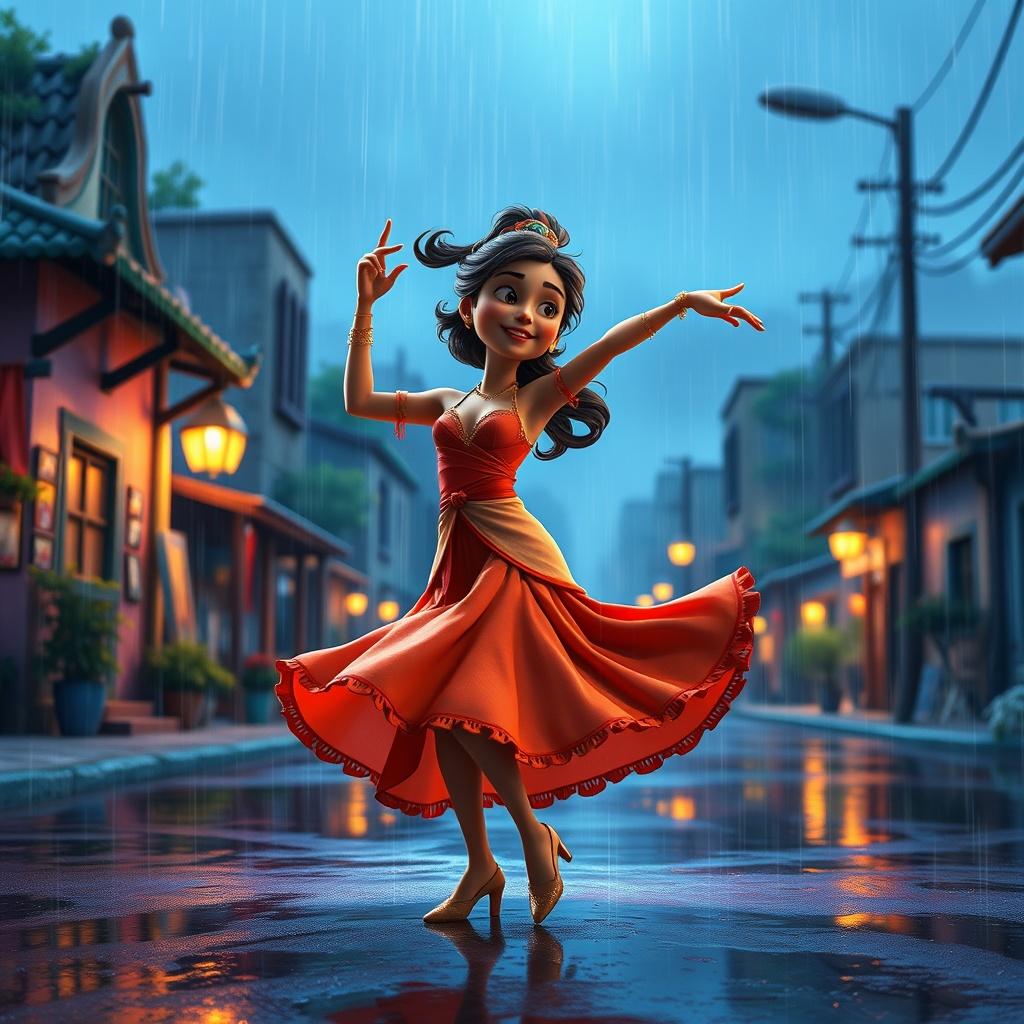 The Dancer in the Rain