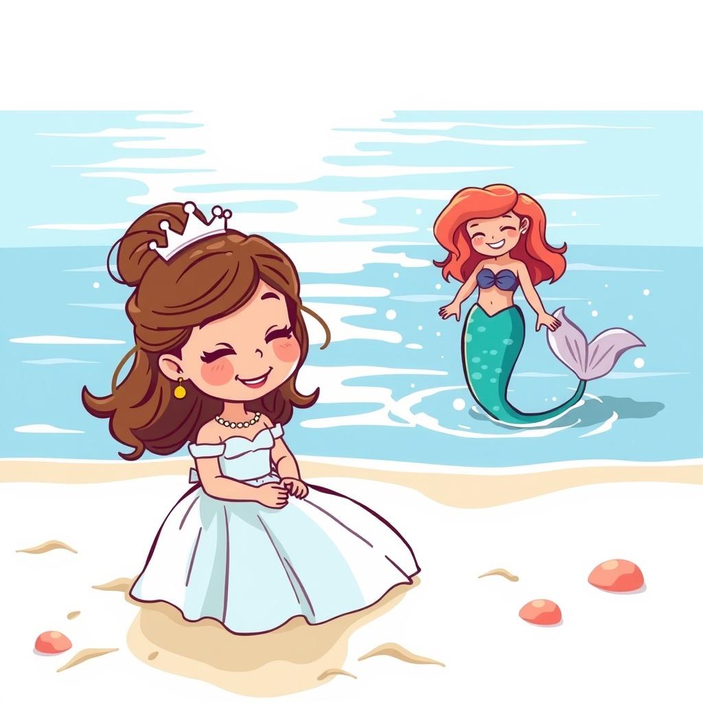 The Little Princess and the Mermaid