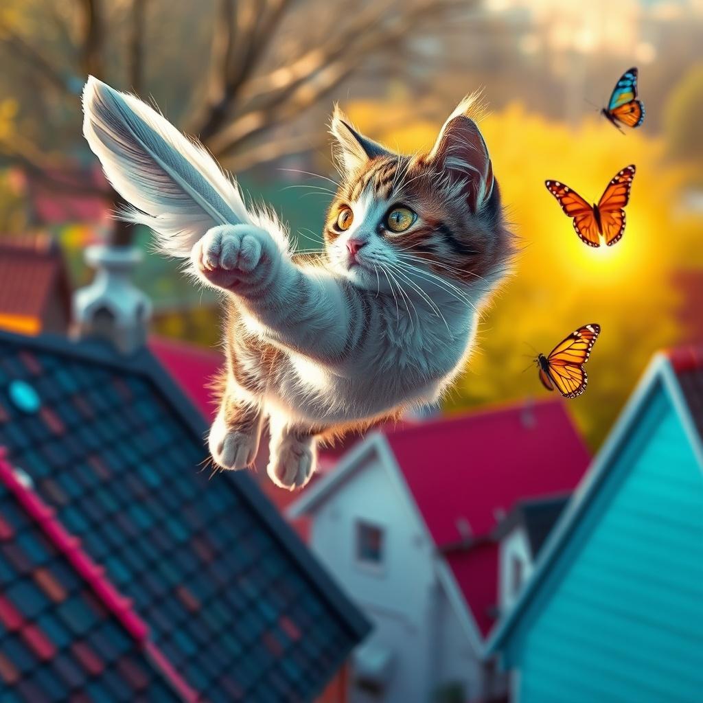 Sky's Enchanted Flight