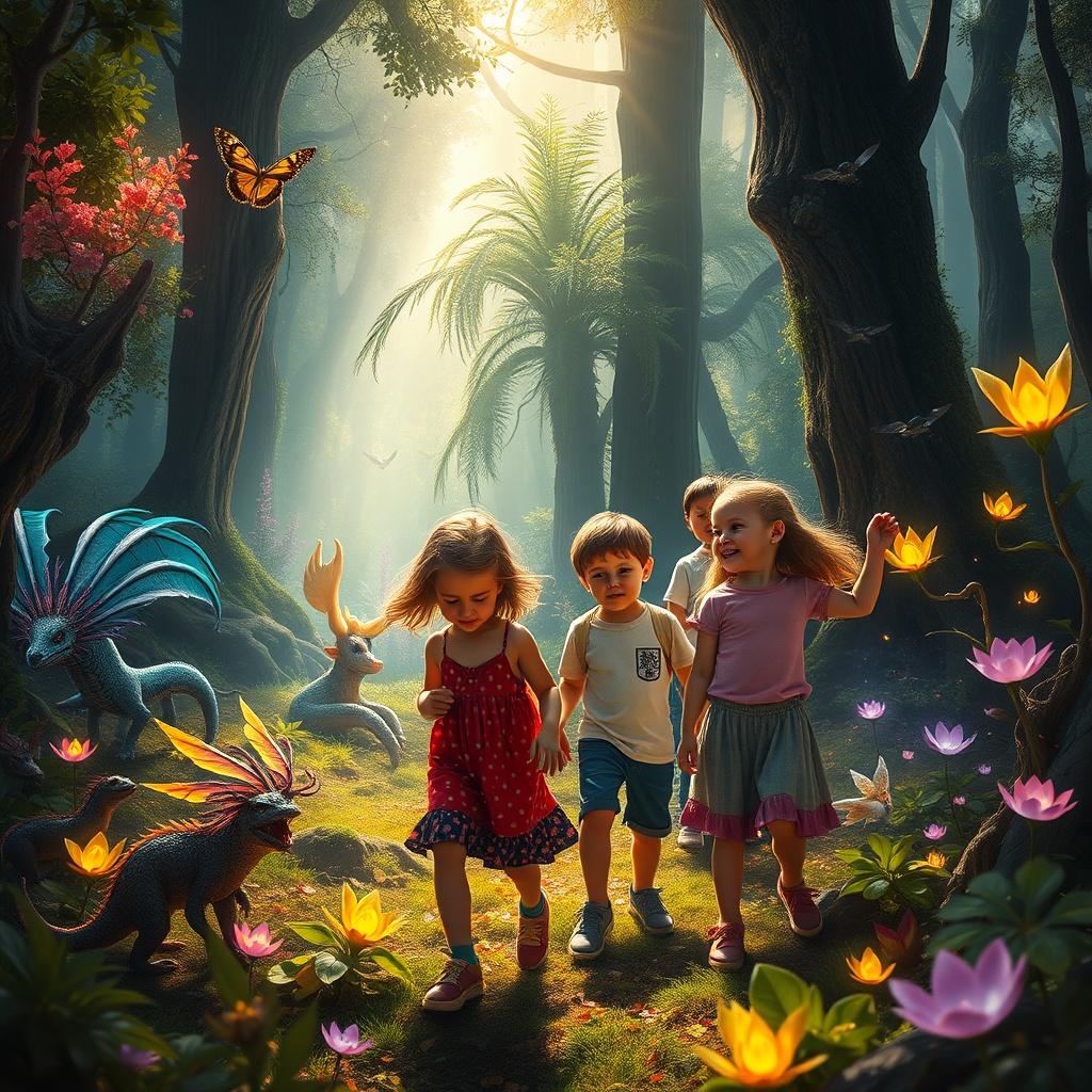 The Magical Tree of the Enchanted Forest