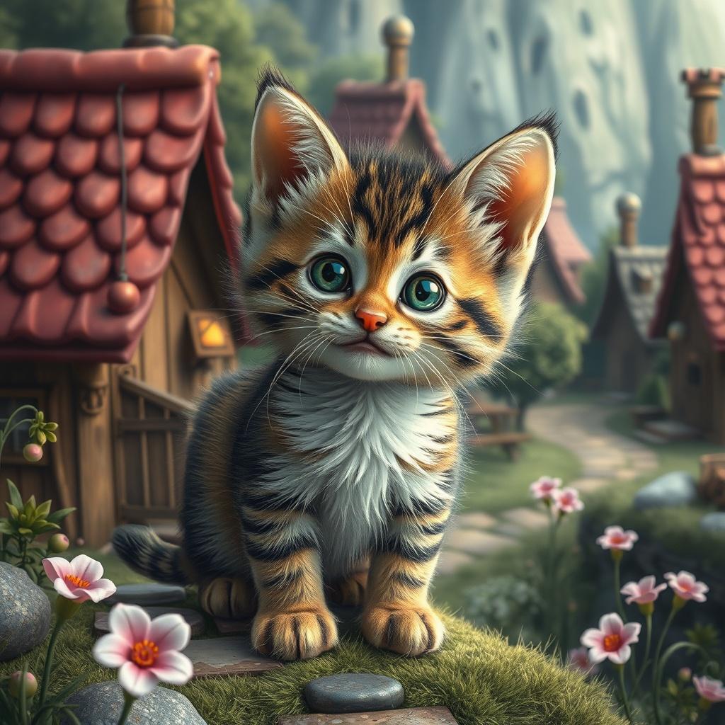The Kind Kitten's Secret Wish