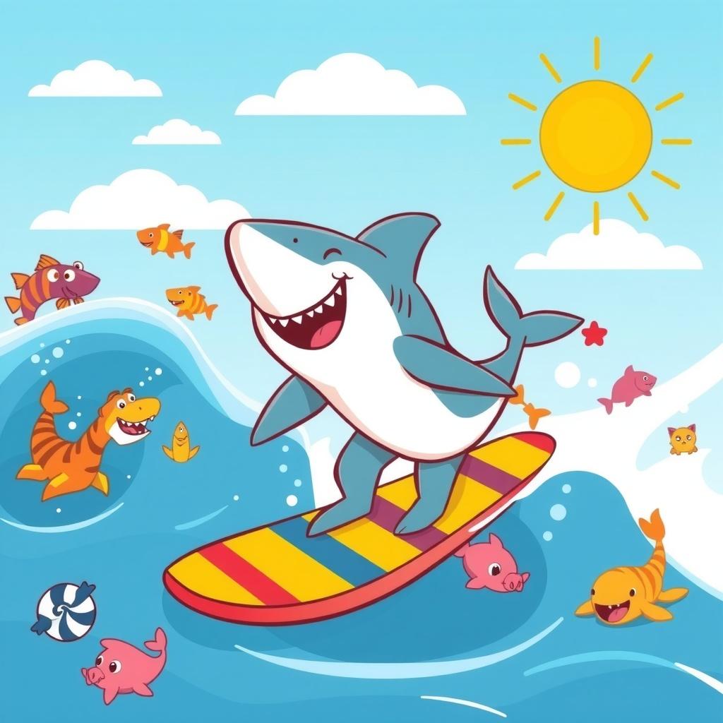 Sammy Surfs the Sea