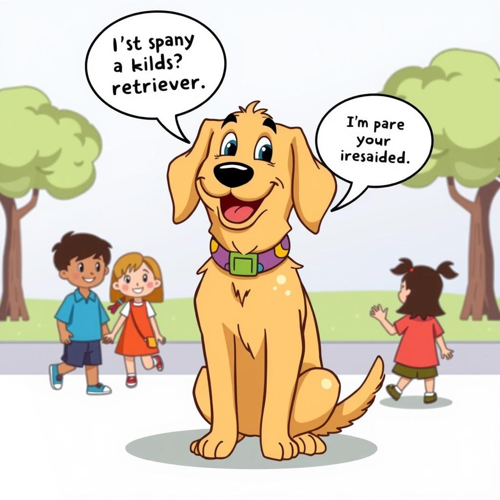 The Talking Golden Retriever