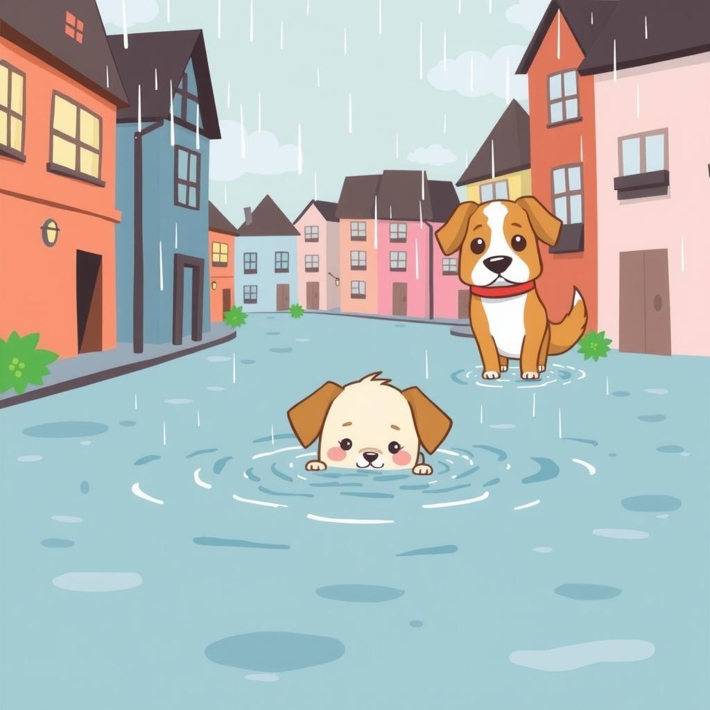 The Lost Puppy in the Typhoon