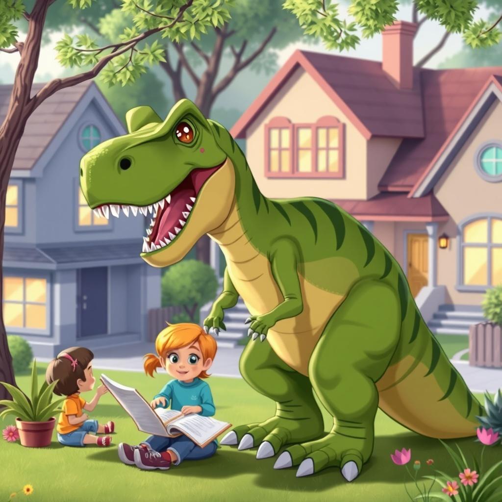 The Secret Life of Dexter the Dinosaur