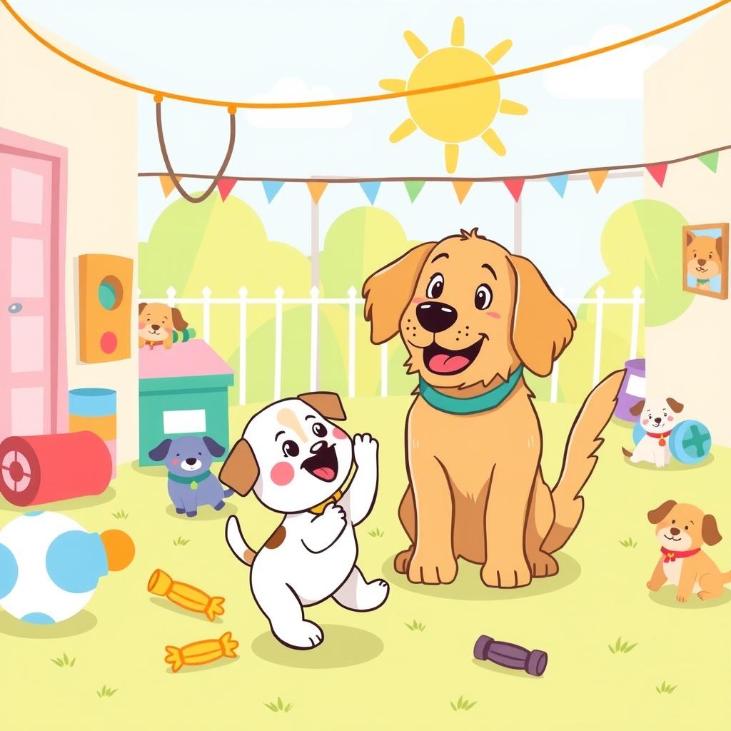Bingo's Day at Pawtastic Daycare