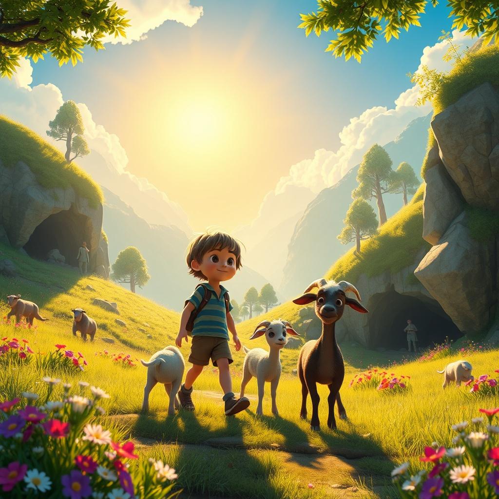 The Adventures of Liam and His Goats