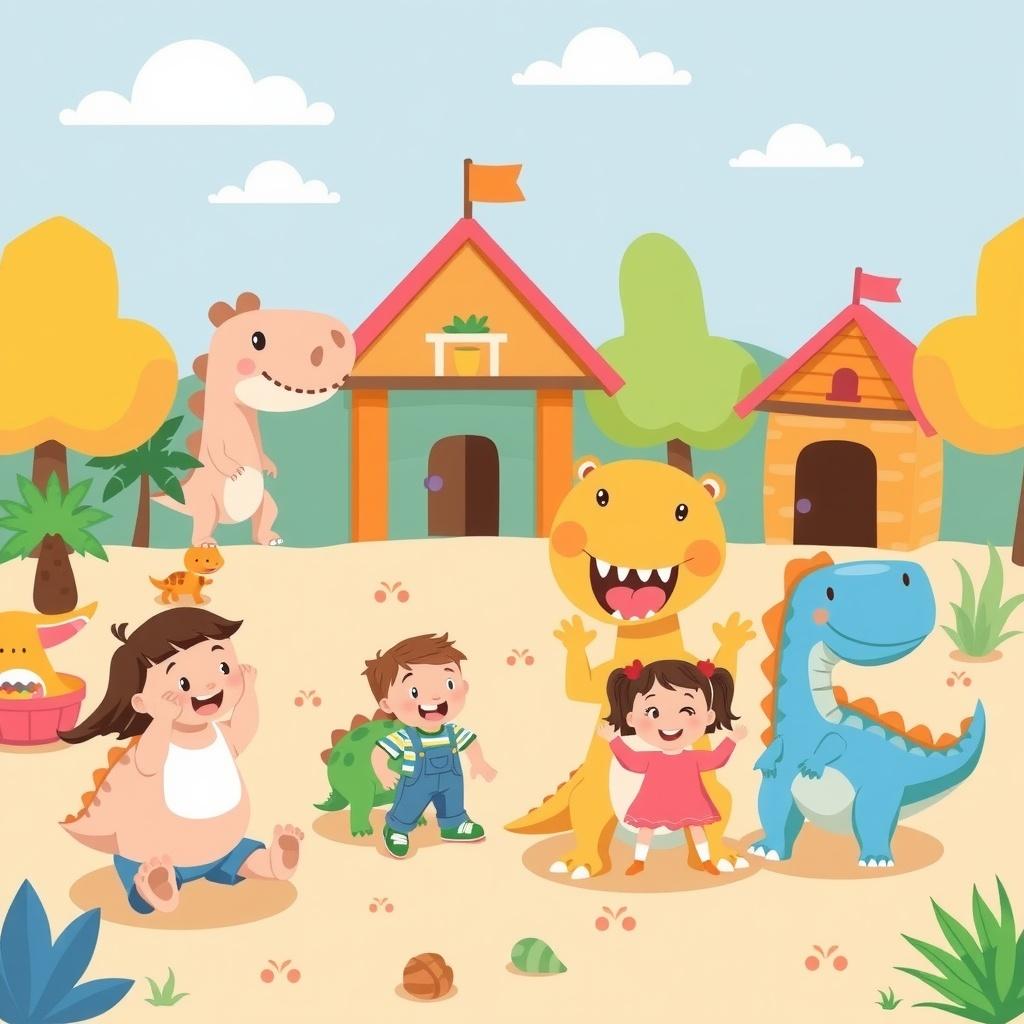 The Friendly Dinosaurs