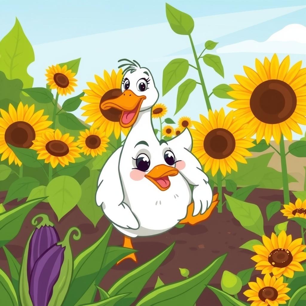 Papaw Duck's Garden Adventure