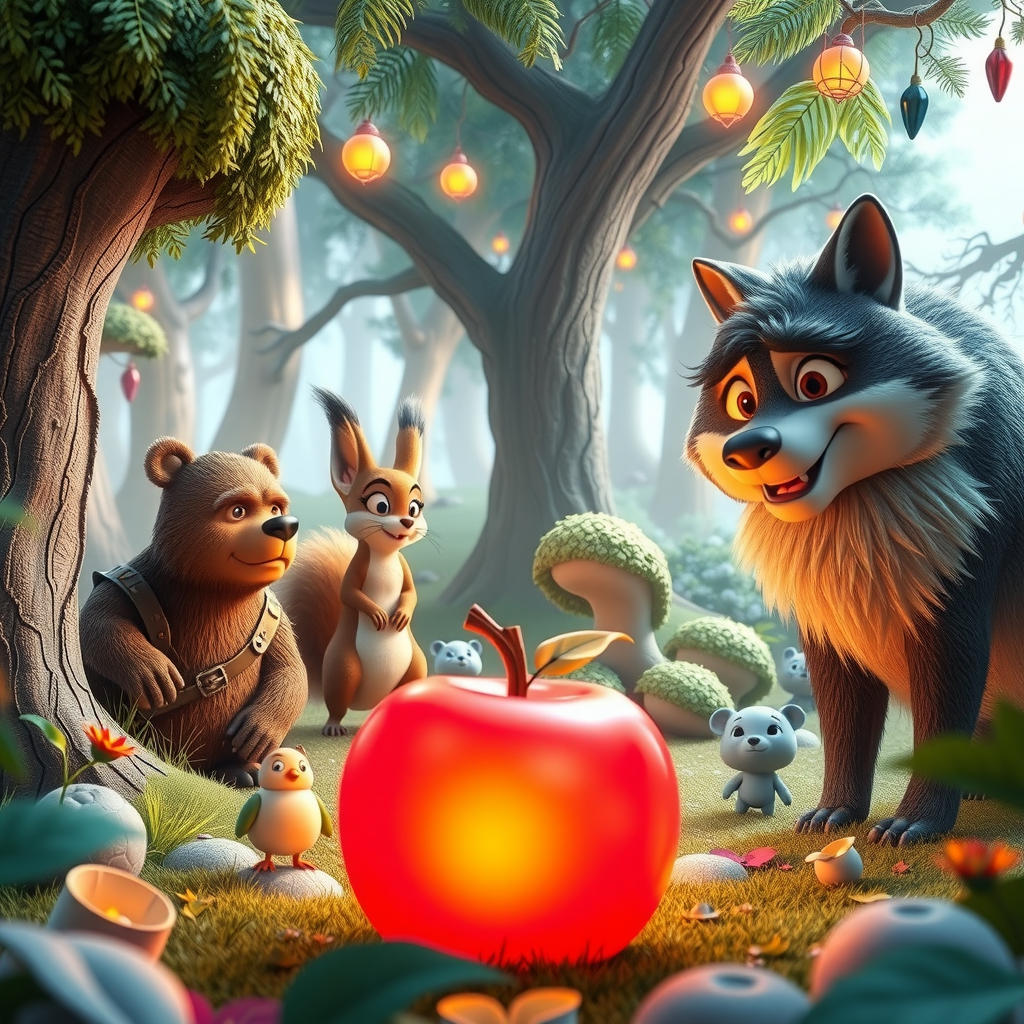 The Golden Enchanted Apple