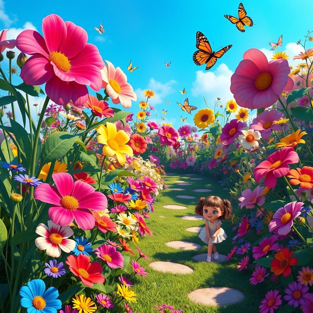 The Colorful Garden Adventure
