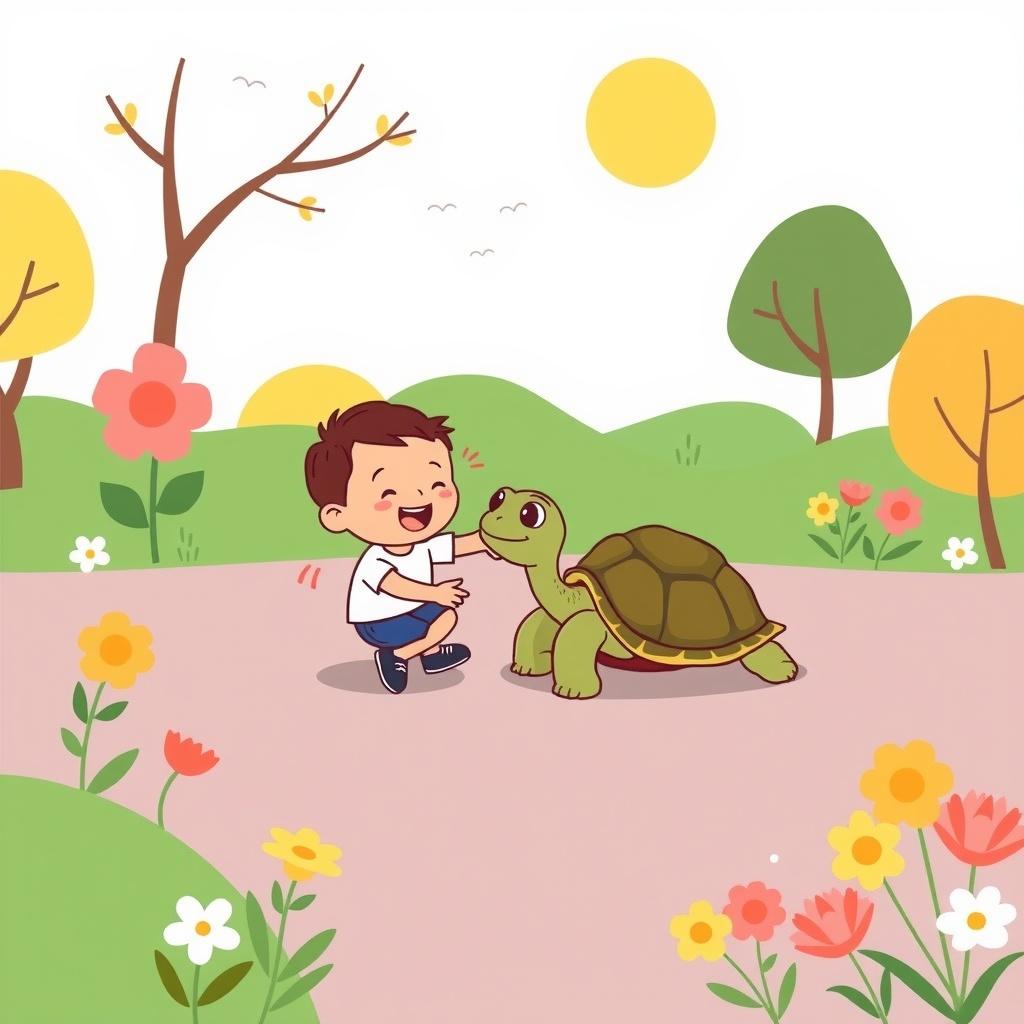 The Boy and the Turtle