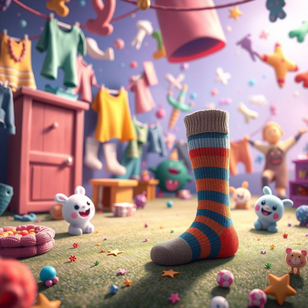 Socksphere Chronicles: The Lost Sock's Magical Adventure