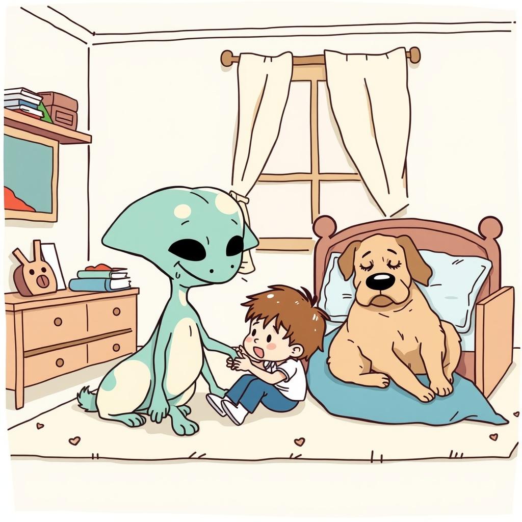 Arlo the Alien Dog