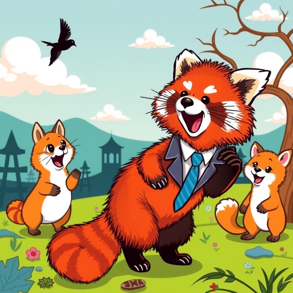 The Adventures of Fluffy the Red Panda