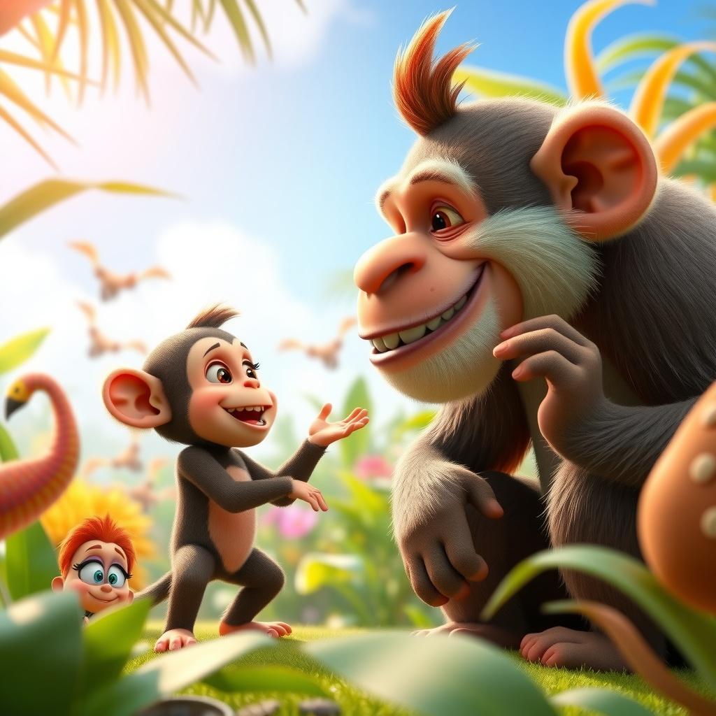 The Little Monkey's Adventure
