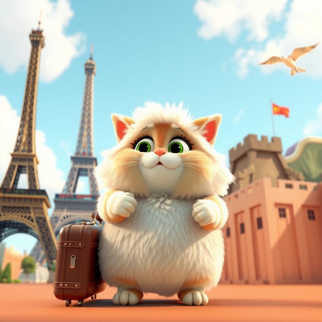 The Adventures of Whiskers the Fluffy Cat