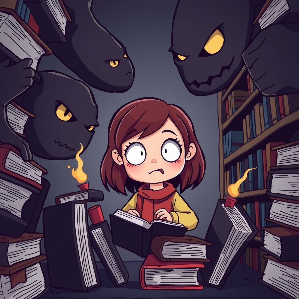 Sally and the Haunted Library